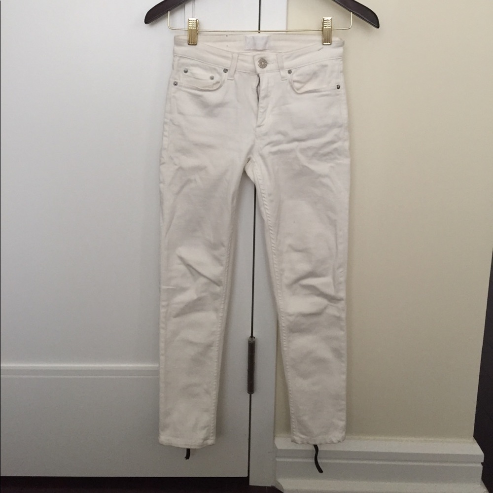Acne Studios Skin 5 Pistol White Jeans 25